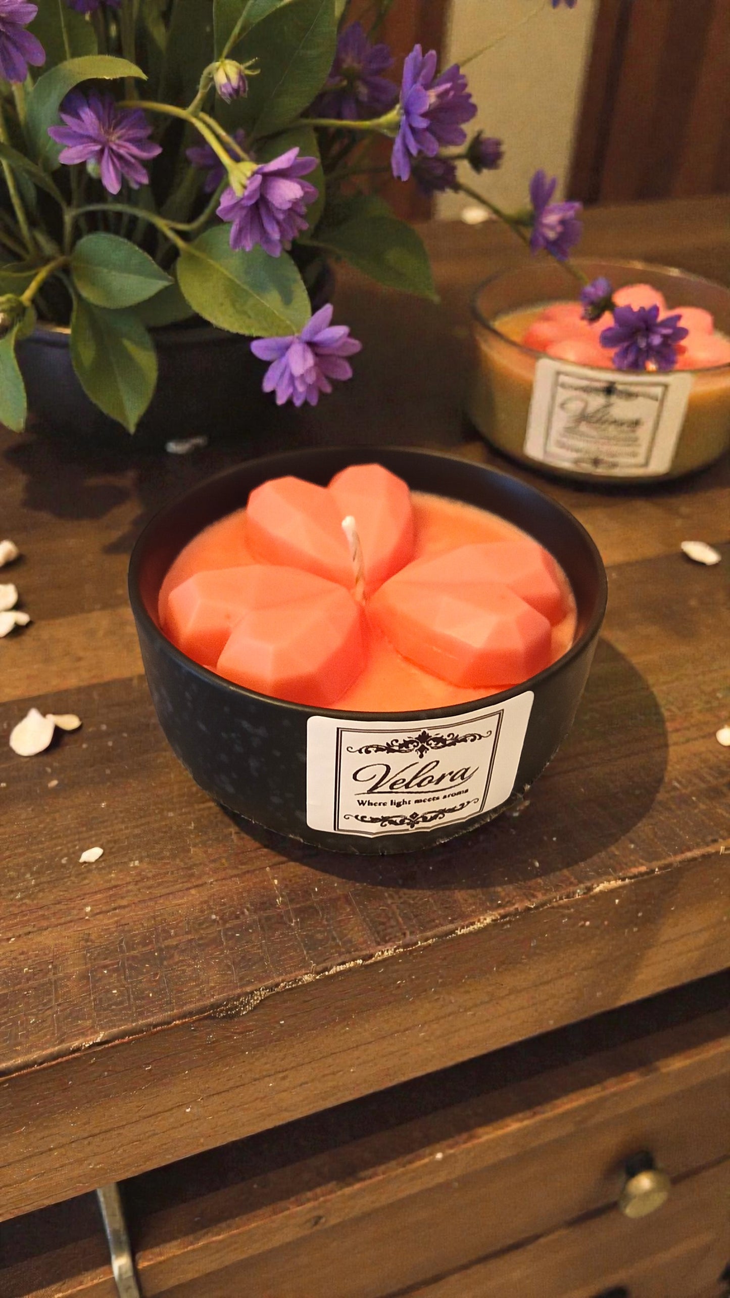 Pink Cheesecake Hearts Velora