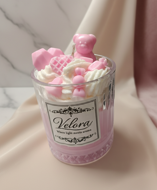 Pink Love Dessert Soy Candle