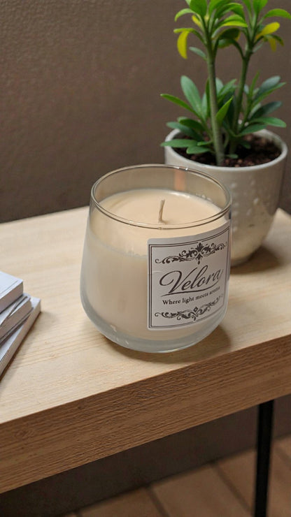 Χειροποίητο Κερί Σόγιας Sahara – Luxury Ambient Candle Velora Candles