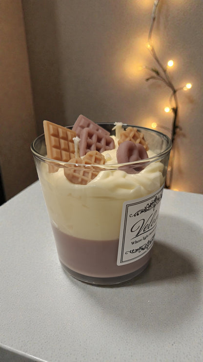 Χειροποίητο Κερί Σόγιας Banoffee Bliss – Dessert Candle Velora Candles