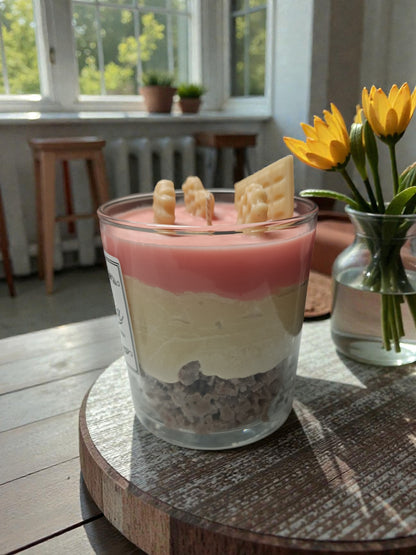 Χειροποίητο Κερί Σόγιας Lotus Biscoff – Dessert Candle Velora Candles