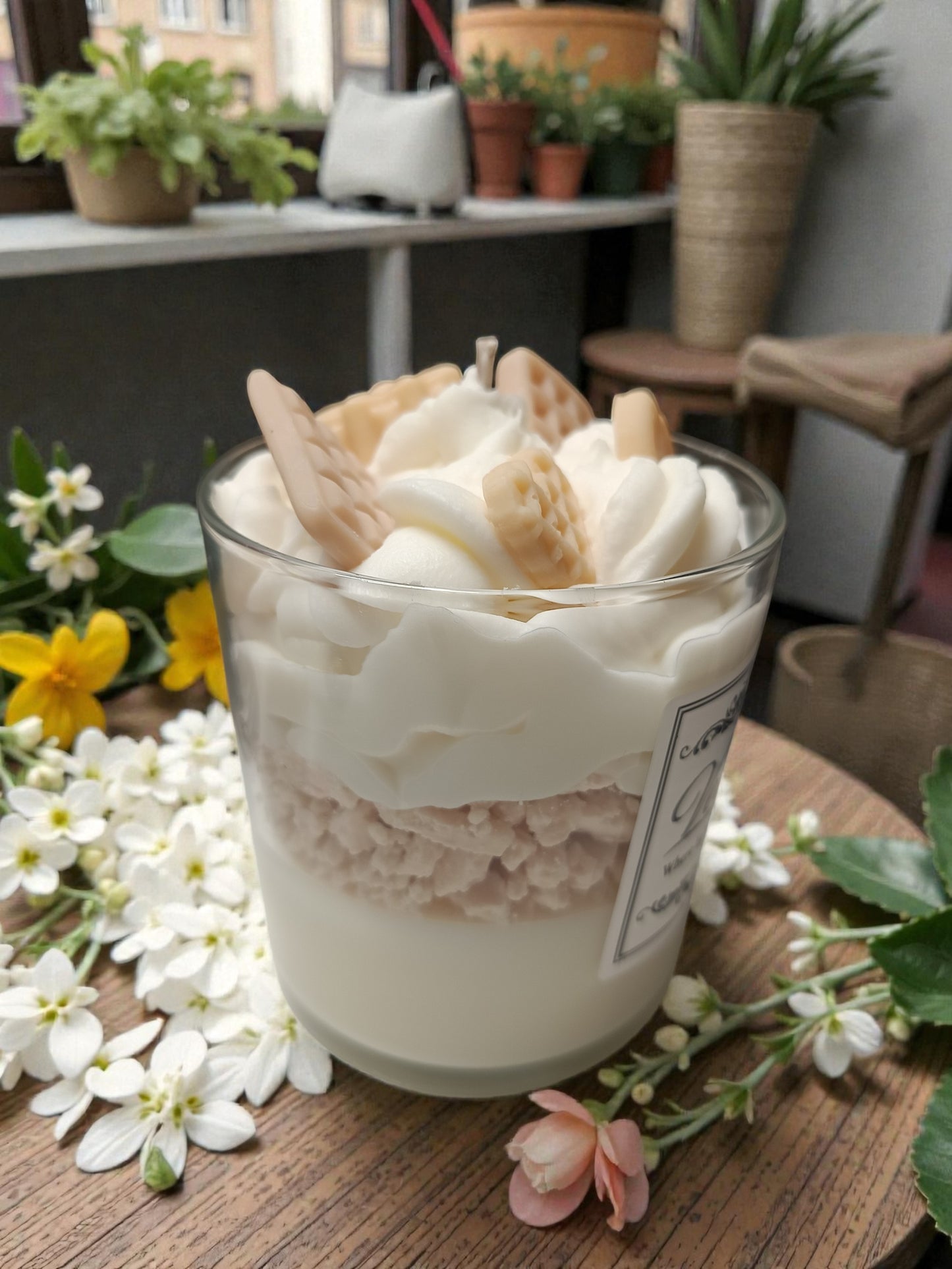 Χειροποίητο Κερί Σόγιας Baileys – Gourmet Dessert Candle Velora Candles