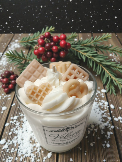 Χειροποίητο Κερί Σόγιας Baileys – Gourmet Dessert Candle Velora Candles