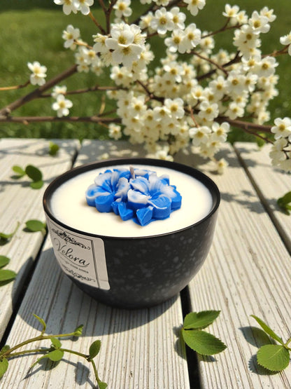 Χειροποίητο Κερί Σόγιας Aqua di Gio – Luxury Custom Candle Velora Candles