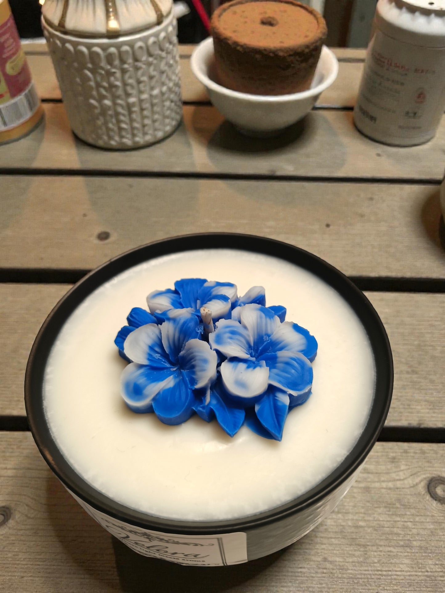 Χειροποίητο Κερί Σόγιας Aqua di Gio – Luxury Custom Candle Velora Candles