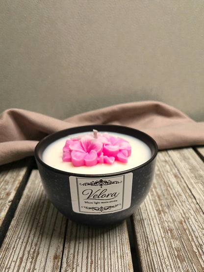 Χειροποίητο Κερί Σόγιας Aqua di Gio – Luxury Custom Candle Velora Candles
